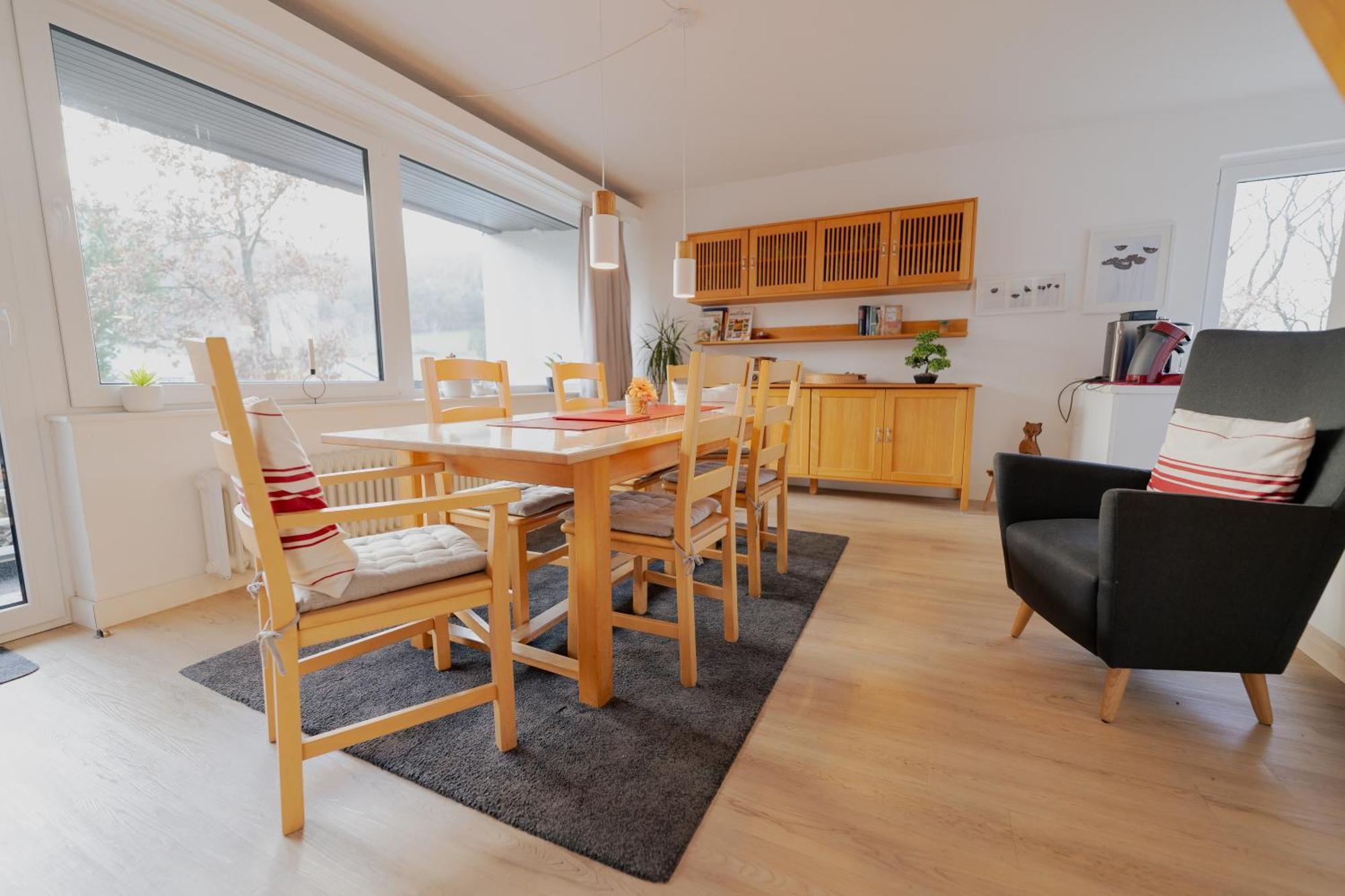 Ferienhaus Schoene Aussicht Ferienwohnung Rot Hemfurth-Edersee Exterior foto